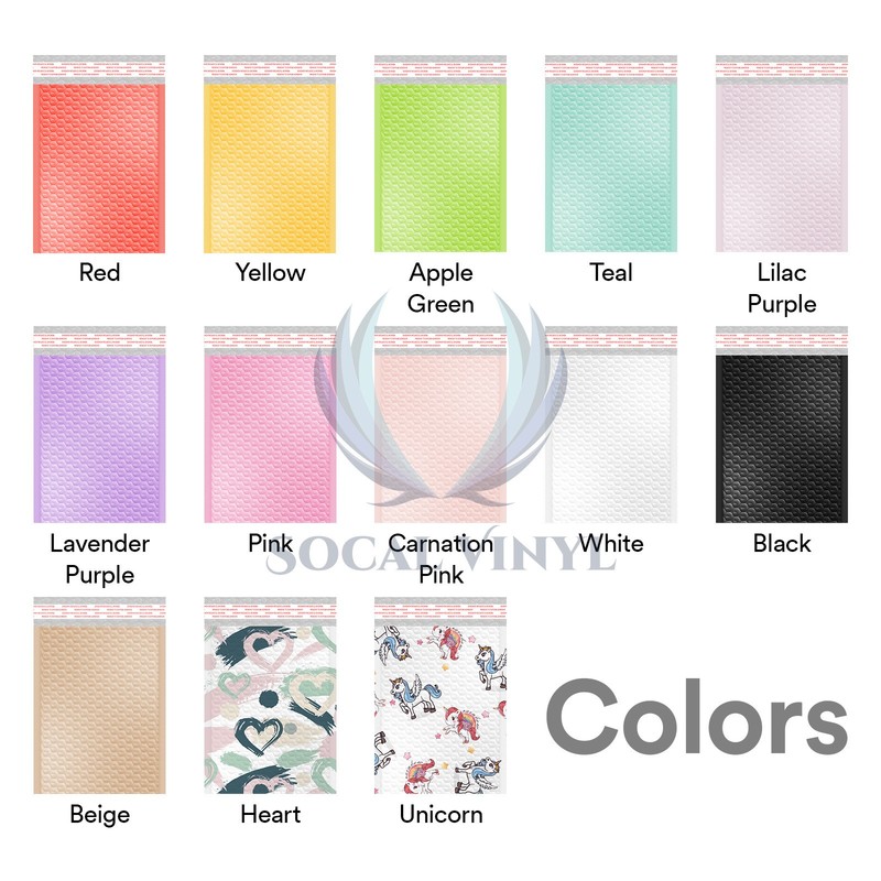 9"x12" PO Poly Bubble Mailers Shipping Mailing Padded Bags Envelopes gallery