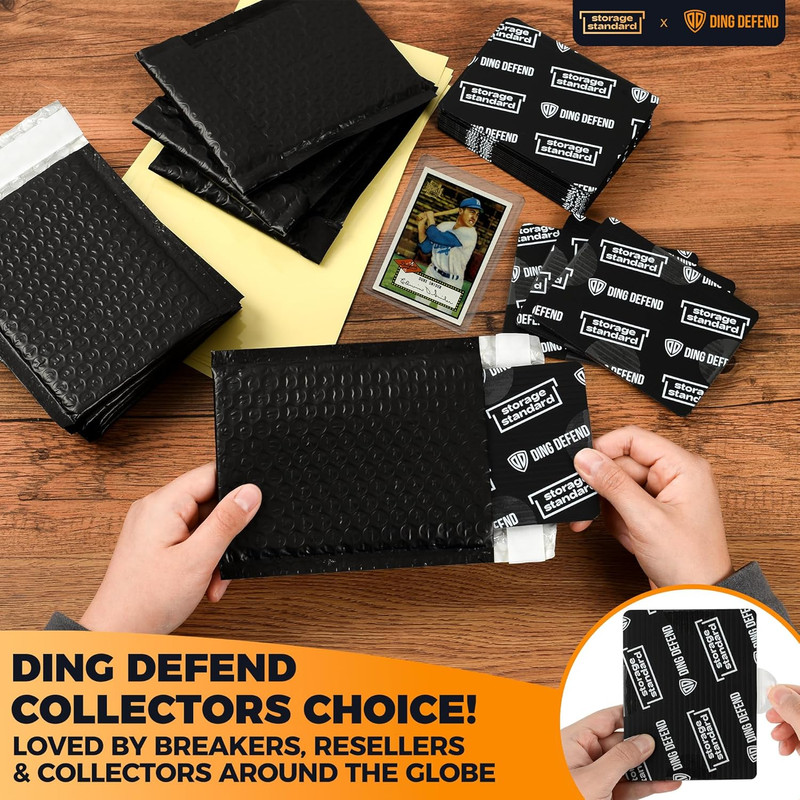 Ding Defend Card Shipping Protector Envelope Bubble Mailer Kit with 110 Card Shi gallery