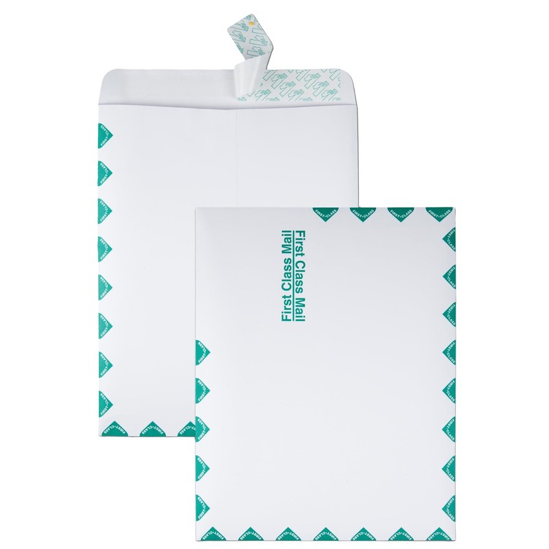 10 x 13 First Class Catalog Envelopes, First Class Border, Redi-Strip Self-Seal gallery