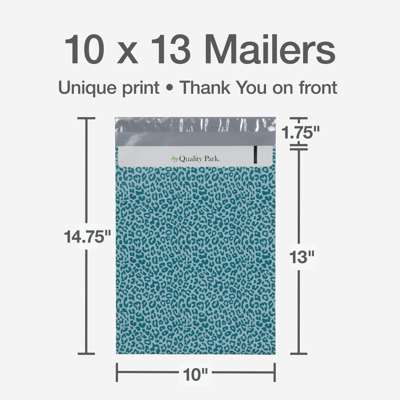 Thank You Poly Mailers 10 x13 Inch Shipping Envelopes 100 Pack Self Seal Wate... gallery