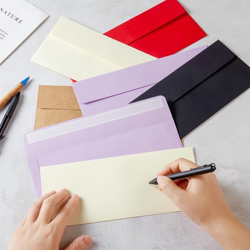 50 Pack #10 Business Envelopes Self Seal 4x9 Standard Envelopes for Business,... gallery