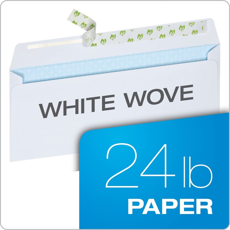 Quality Park #10 Security Envelopes, No Window, RediStrip Self Seal Envelopes... gallery