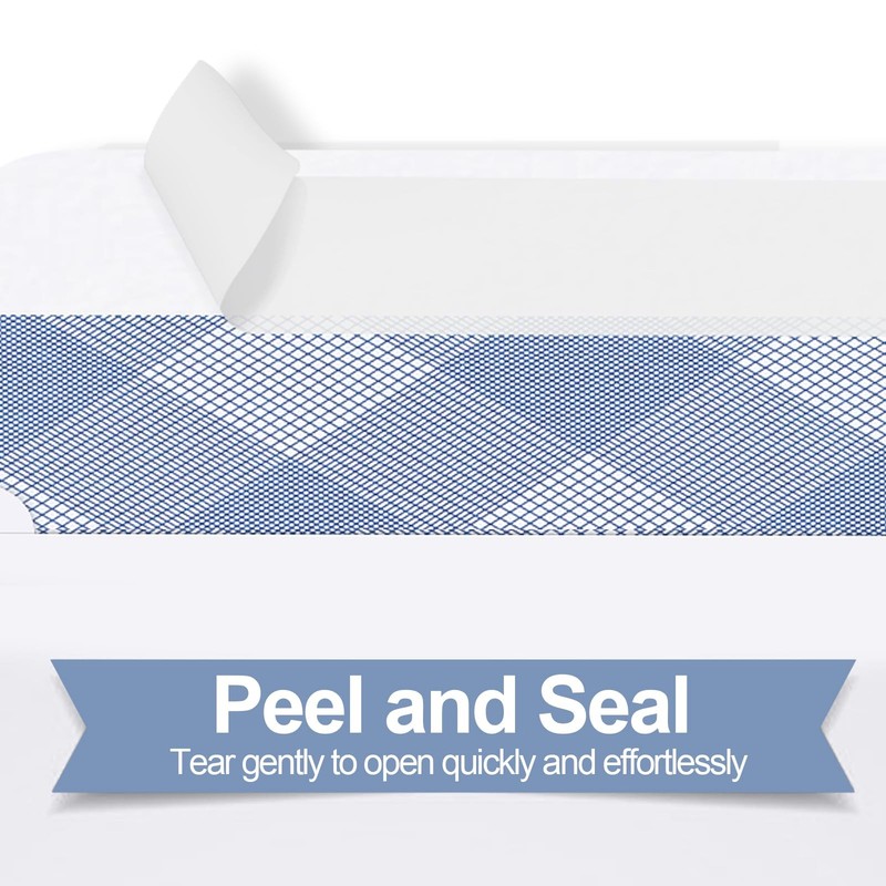 500#9 Double Window Security Envelopes, NO.9 Self Seal White Envelopes Design... gallery