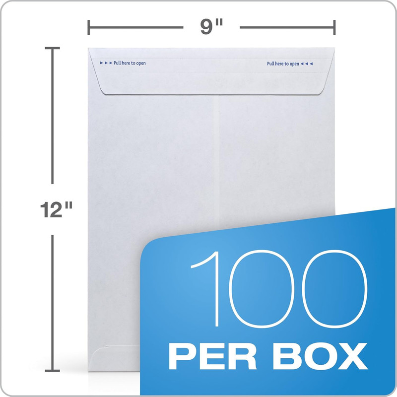 Fastrip Security Catalog Envelope, 9 Inch X 12 Inch, Peel & Seal Adhesive, Secur gallery