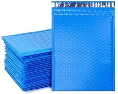 1000 #0 6×10 Blue Poly Bubble Padded Envelopes Mailers Shipping Case 6″x10″