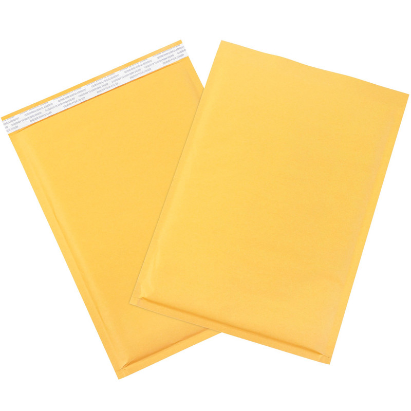 Box Usa Usa 9 1/2 X 14 1/2 Kraft Bubble Mailers 100-Pack – Brown Padded