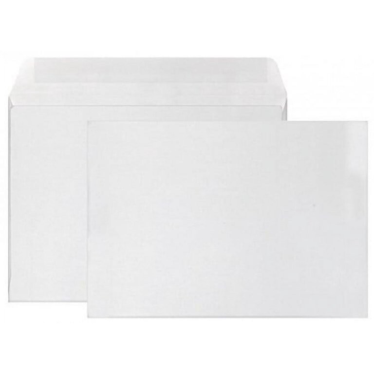 25 9″ x 12″ Booklet Envelope, Premium 28lb, 100 Envelopes (White)