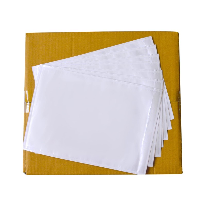 1000 PCS 7″x 10″ Clear Self-Adhesive Packing List 7 x 10 inches,