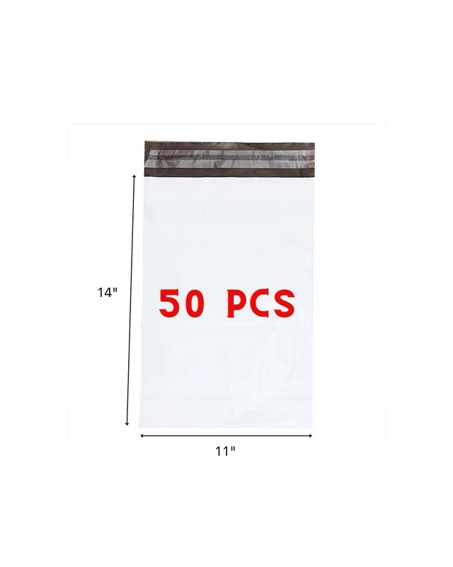 Tough Polly Mailers size 11″x14″Envelopes Self Seal Bags 50 Pcs