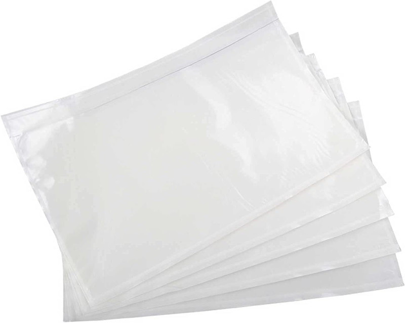 7.5″ X 5.5″ Packing List Pouches, 500 Pack Shipping Label Envelopes Clear Adhesi