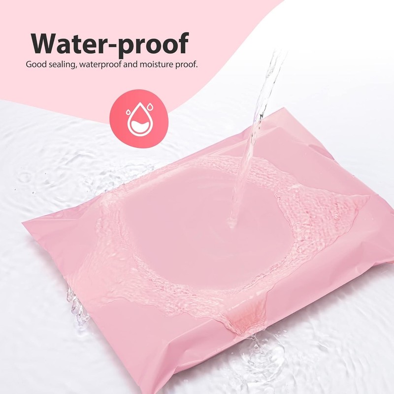 Light Pink Poly Mailers 14.5x19 for Small Business gallery