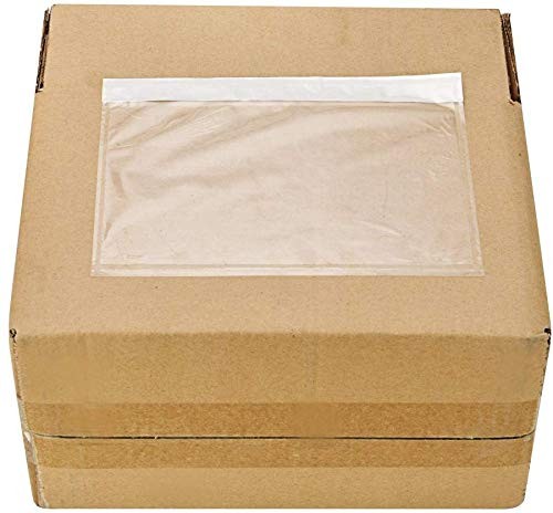 100 PCS 6x9 Inch Clear Adhesive Packing List Shipping Label Envelopes Pouch gallery