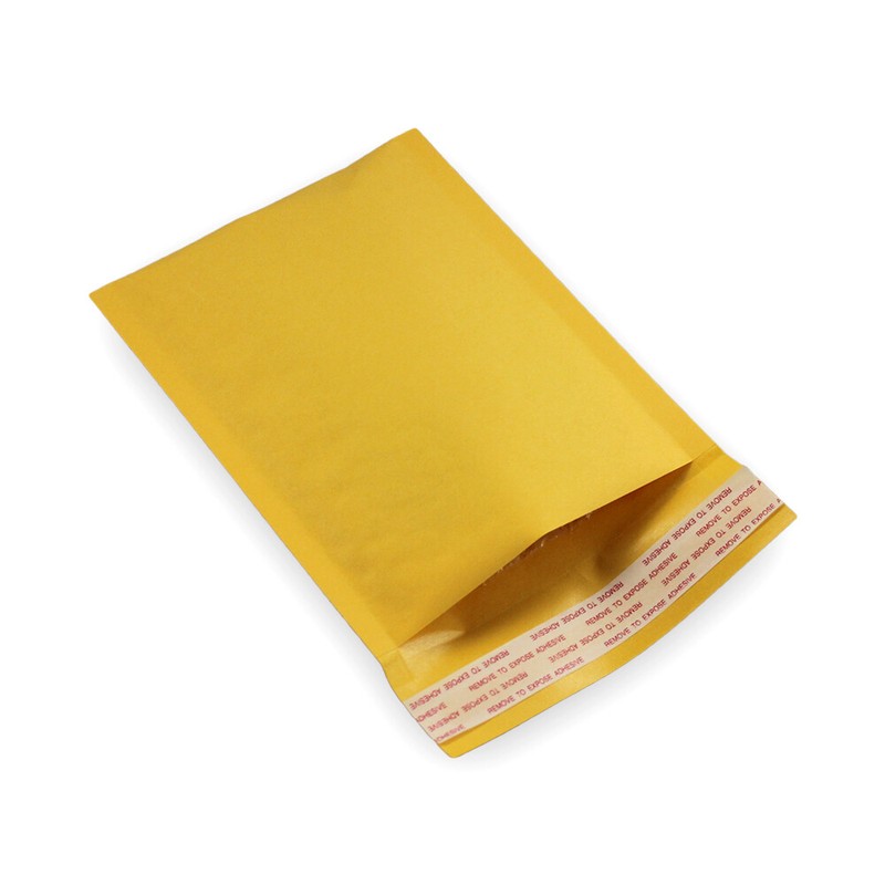 150 #0 7.5x10 "EcoSwift" Brand Kraft Bubble Mailers Padded Envelope DVD 7.5 x 10 gallery