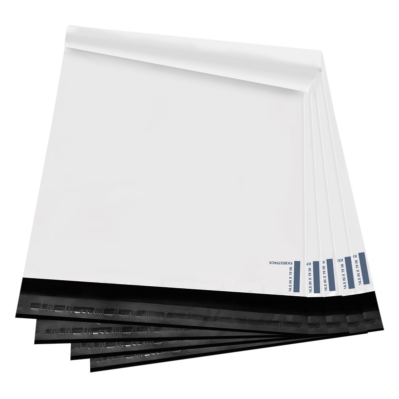 Poly Mailers 14.5x19 Self-Sealing Shipping Envelopes, Pack of 100