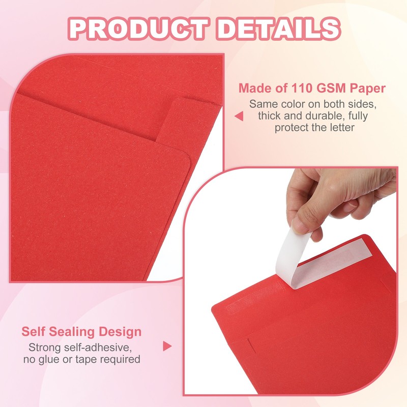 24Pack A2 Envelopes, Light Green Invitation Envelopes4-3/8" x 5-3/4" gallery