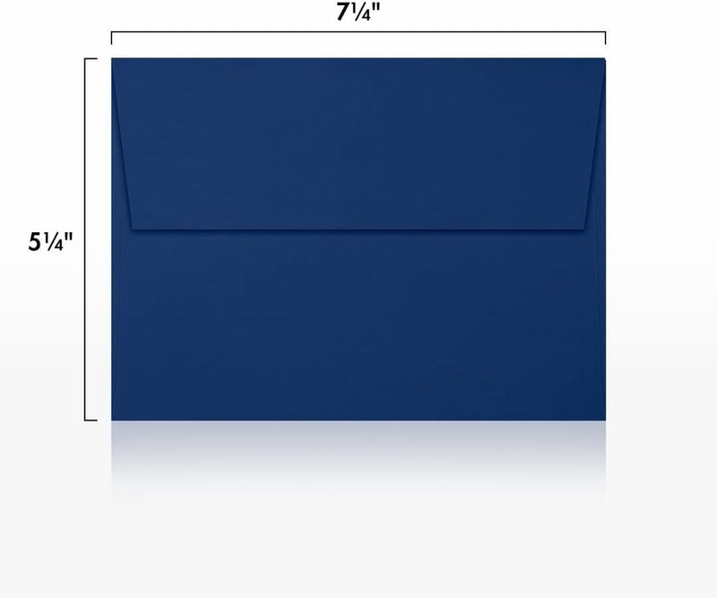 A7 Invitation Envelopes | Peel & Press | 5 1/4" x 7 1/4" | Navy Blue | 80lb. ... gallery