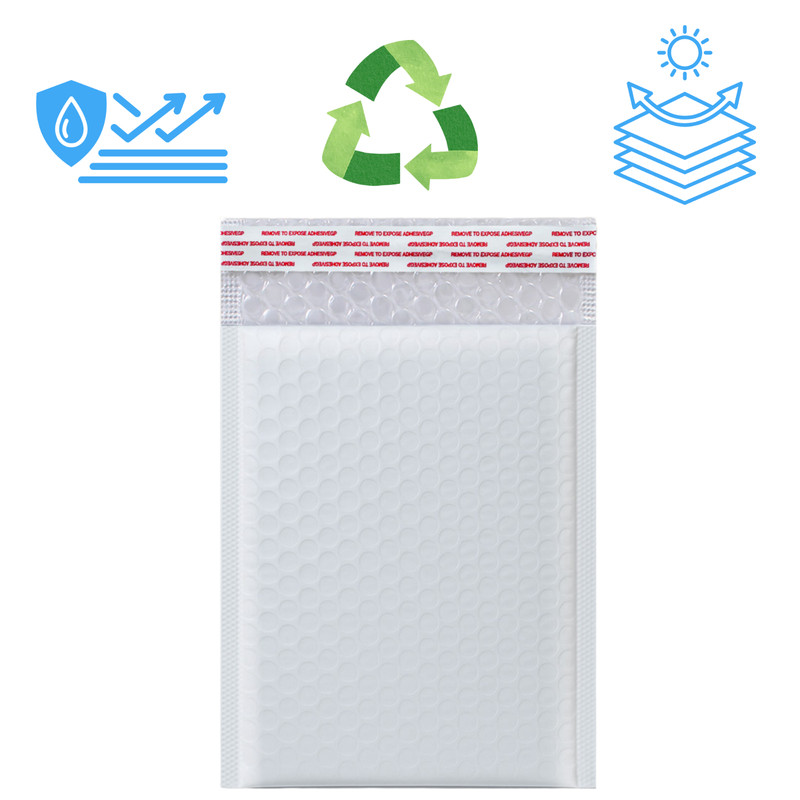 50PCS #0 Poly Bubble Mailers Shipping Mailing Bags Padded Envelopes 6x10 gallery