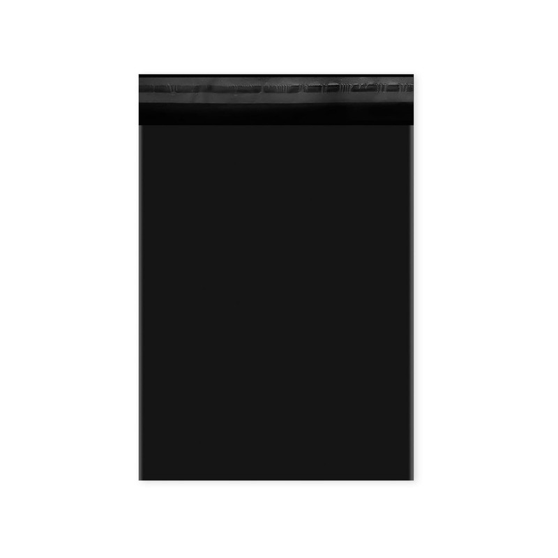 100-piece 10″ x 13″ Poly Mailer Shipping Envelope Black Plastic Self Seal Bag