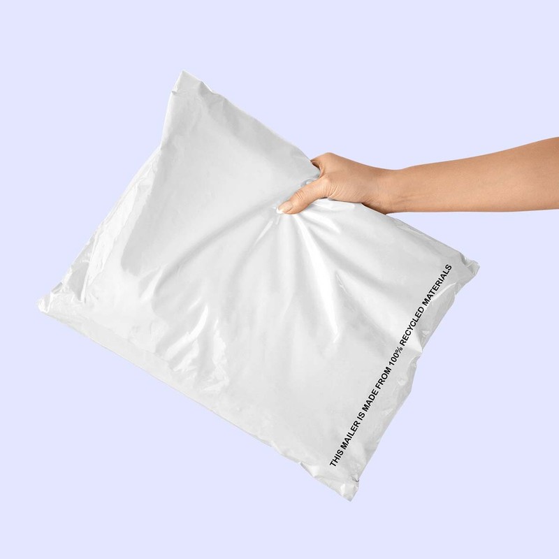 Eco-Friendly 100% Recycled White Sustainable Shipping Envelope Mailing Bags