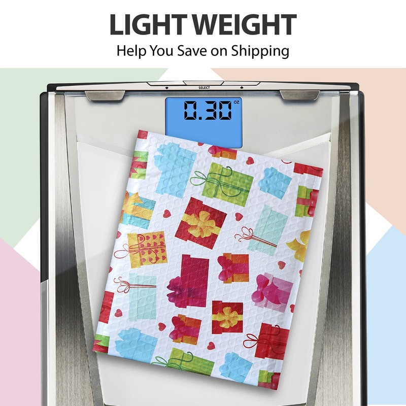 Fosmon [100 PACK] [6.5 x 10 in] Lightweight Bubble Padded Shipping Envelopes Bag gallery