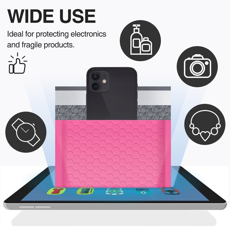 Bubble Mailers 10.5x16 Inch 40 Pack Usable Size 10.5x15 Inch Large Padded Env... gallery