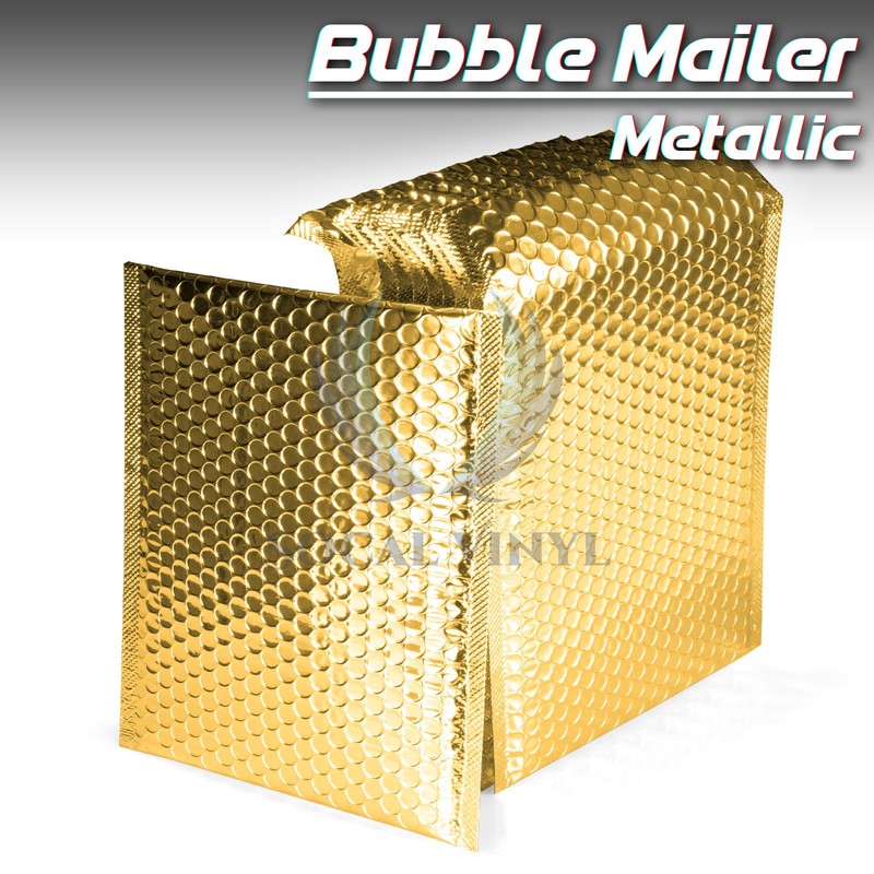 5″x7.5″ Metallic Poly Bubble Mailers Shipping Mailing Padded Bags Envelopes