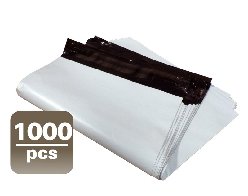 1000 9X12 M3 WHITE POLY MAILERS SHIPPING ENVELOPES PLASTIC BAGS 1000#M3