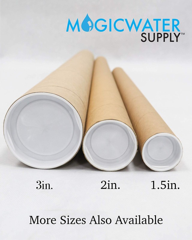 Magicwater Supply Mailing Tube - 2 In X 6 In - Kraft - 10 Pack - For And gallery