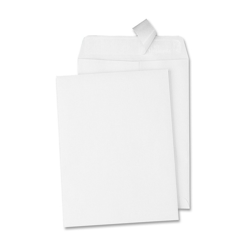 Quality Park 6 x 9 Catalog Envelopes with Self Seal Closure, for 6 x 9, White