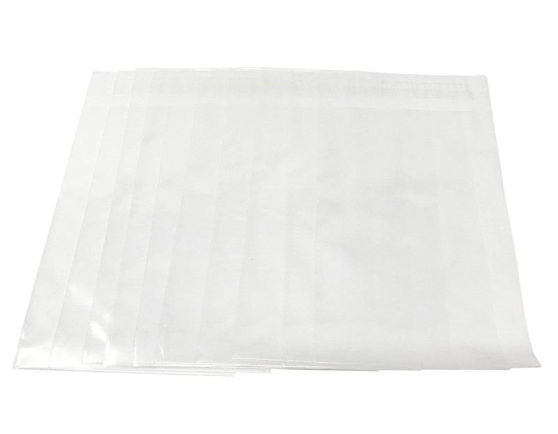 100 14.5 x 19 Premium Clear Plastic Self Seal Lip & Tape Poly Bags 1.5 Mil gallery
