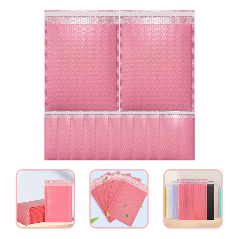 20 Pcs Packaging Envelopes Small Bubble Padded Bags for Shipping