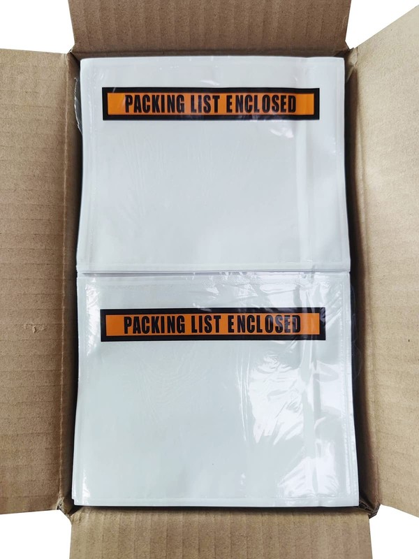 1000 Pcs Packing List Envelopes Pouches 4.5”x 5.5”,Packing Envelopes for Shippin gallery