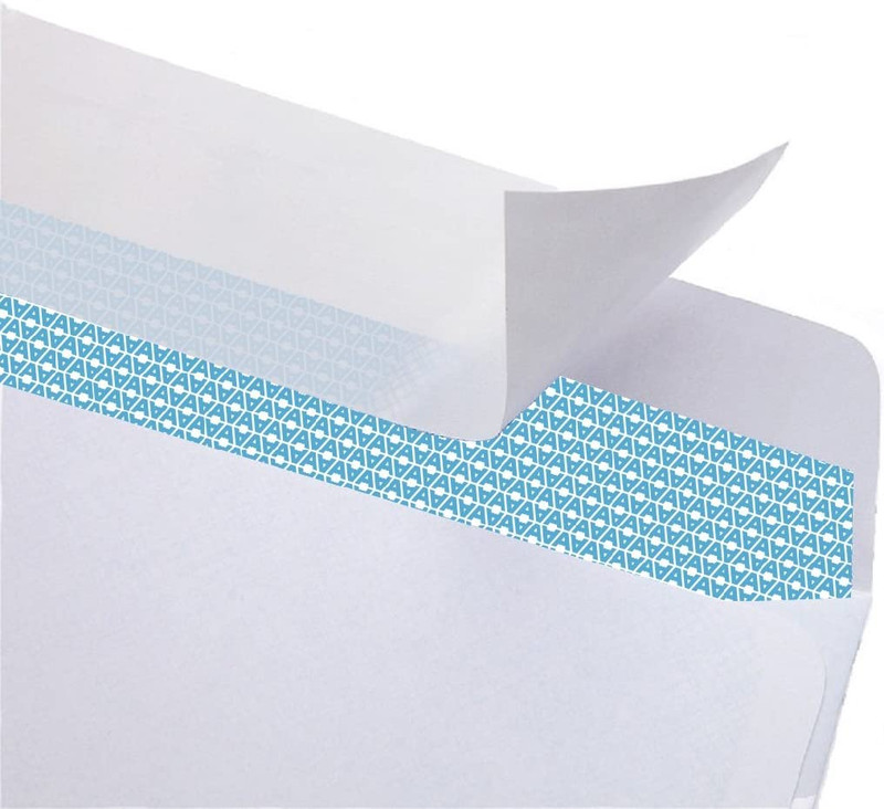 #10 Security Self Seal Envelopes – 100 Qty |No Window, Enveguard, 4⅛ X 9½", Whit gallery