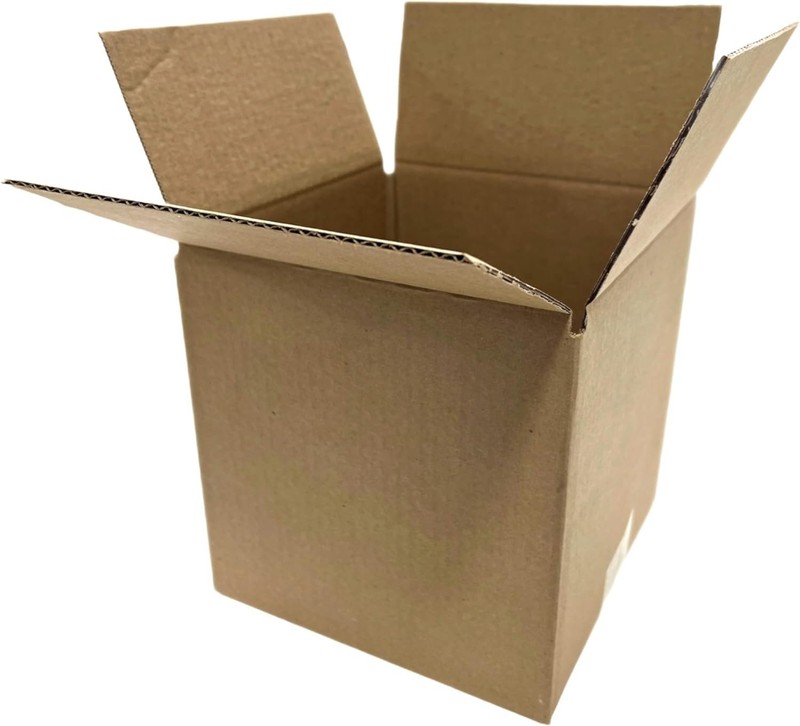 400 6x6x4 Cardboard Paper Boxes Mailing Packing Shipping Box Corrugated Carton