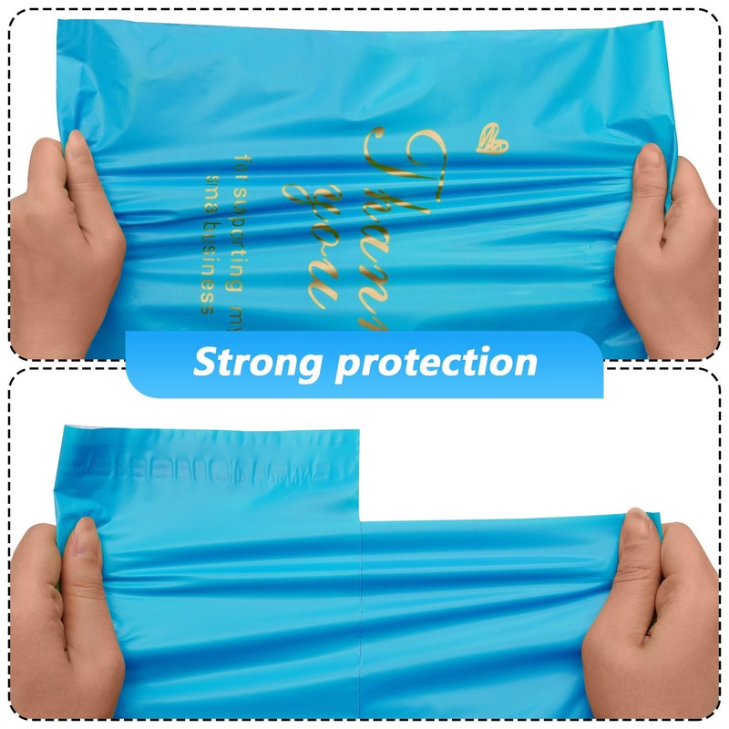 Thank You Poly Mailer 10x13 Inch 25 Pcs, Waterproof and Tear-Resistant Shippi... gallery