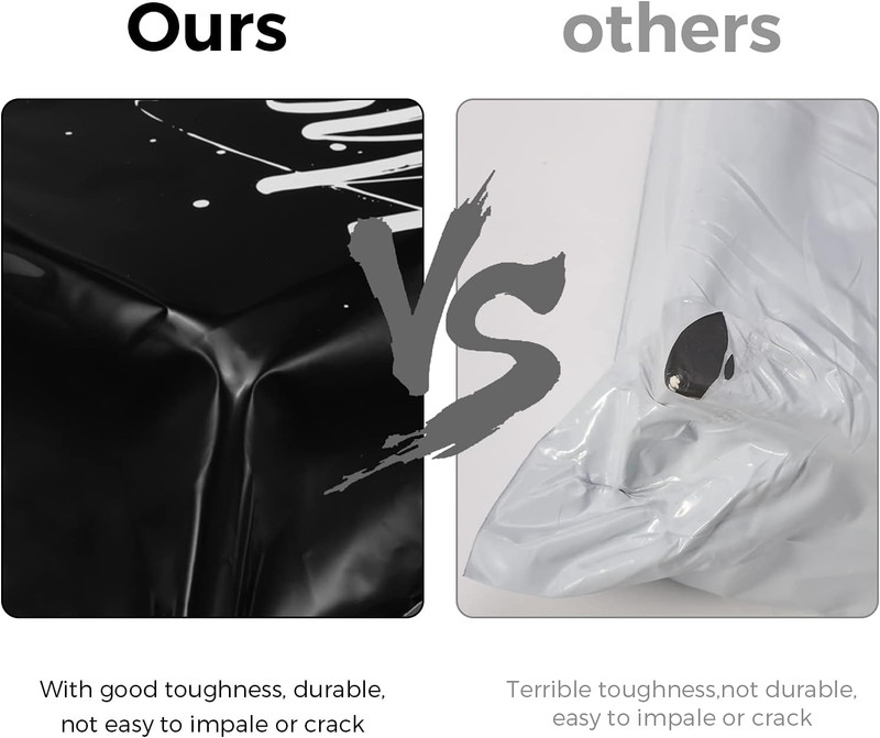 Thank You Poly Mailers 14.5X19 50 Pcs, Easy to Carry Shipping Bags with Handle, gallery