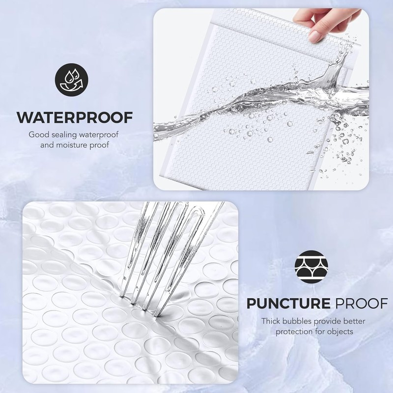 40 Pack 12x15 Inch Waterproof Opaque Bubble Mailers - Secure Shipping Solution gallery
