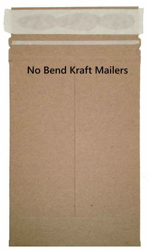 12.75″x15″ No Bend Mailers Kraft Self Seal Photo Document Flat Envelope