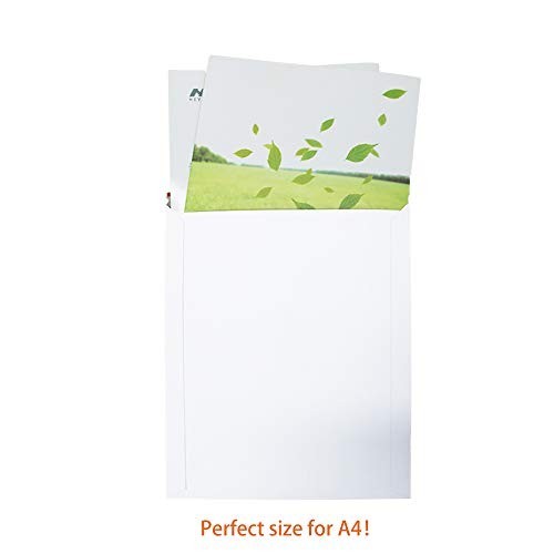 Self Seal Photo Document Mailers 9x12 Inch 100 Pack White Cardboard Envelopes gallery