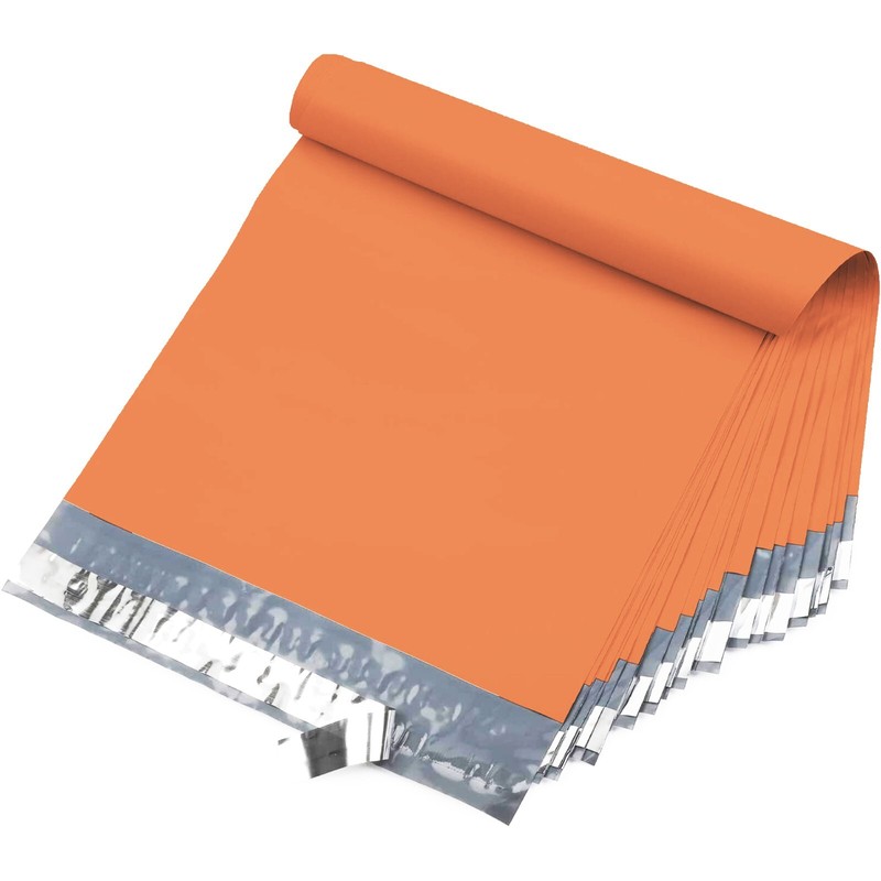 1000 6X9 M1 POLY MAILERS SHIPPING ENVELOPES PLASTIC BAGS-Orange