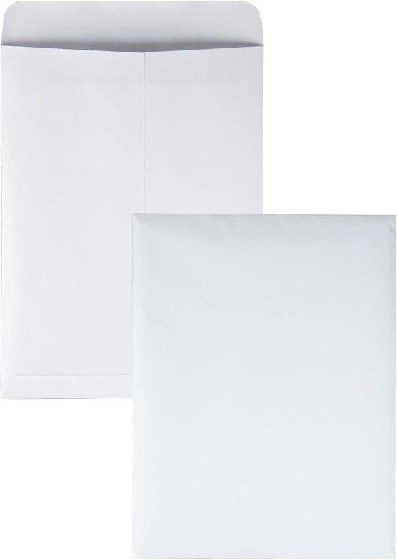 9 X 12 Catalog Mailing Envelopes, Redi-Seal Self Seal Envelope Closure, 28 Lb Wh