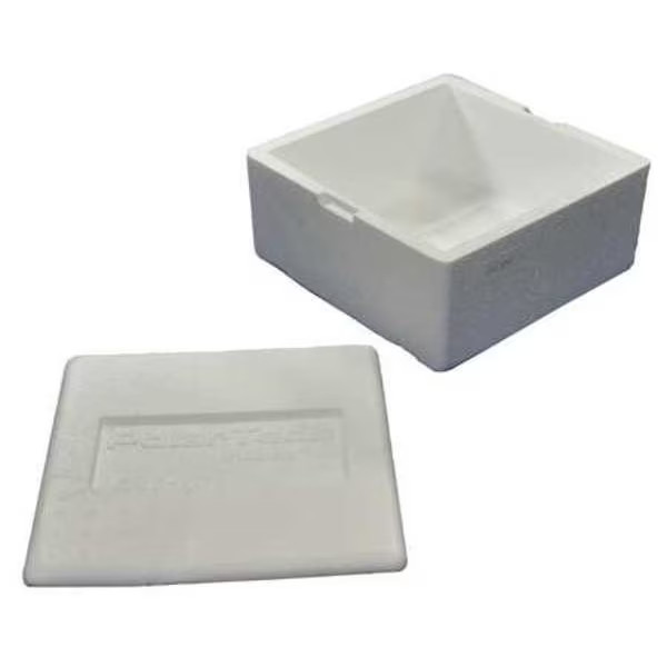 Polar Tech Industries Insulated Overnight Shipping Foam Only, 1-2 Day,PK3 ON17F