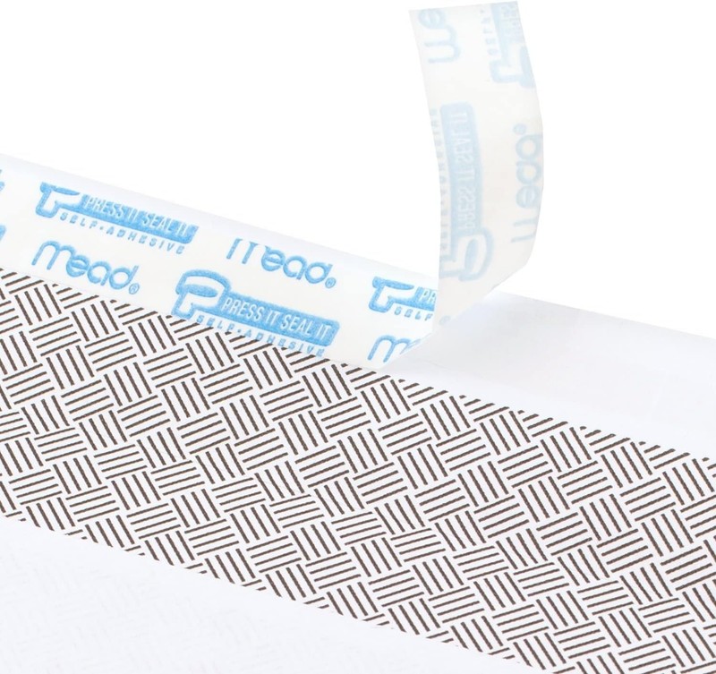 Mead #10 Security Business Envelopes (4-1/8" x 9-1/2") - 45 count, White gallery