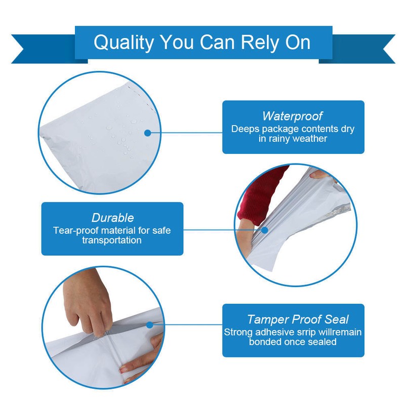 4x6'' Poly Mailers Shipping Bags Envelopes Packaging Premium Bag ( size 4x6 ) gallery