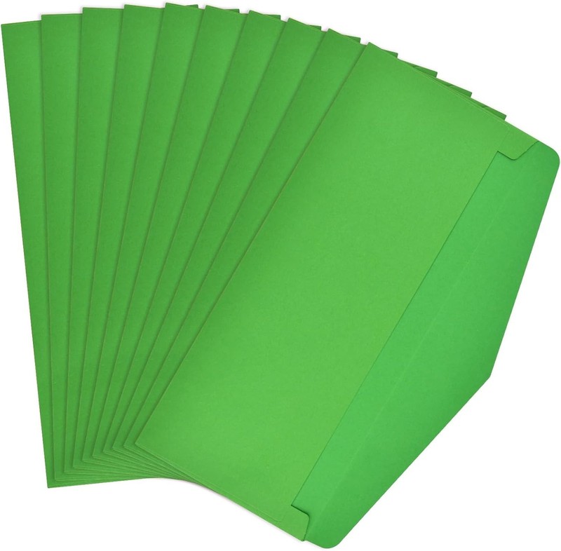 Versatile Green Mailing Envelopes, 30 Count – Ideal for Weddings & Greetings