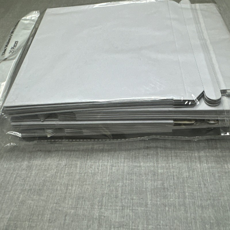 CD/DVD Disc Mailer 25 Pieces 6 3/8 x 6 Inches New, Sealed Package gallery