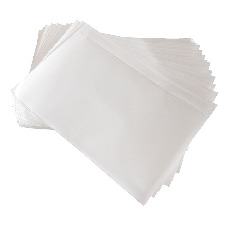 500 Pack 6″x9″ Clear Adhesive Top Loading Packing List Shipping Labels Envelopes gallery