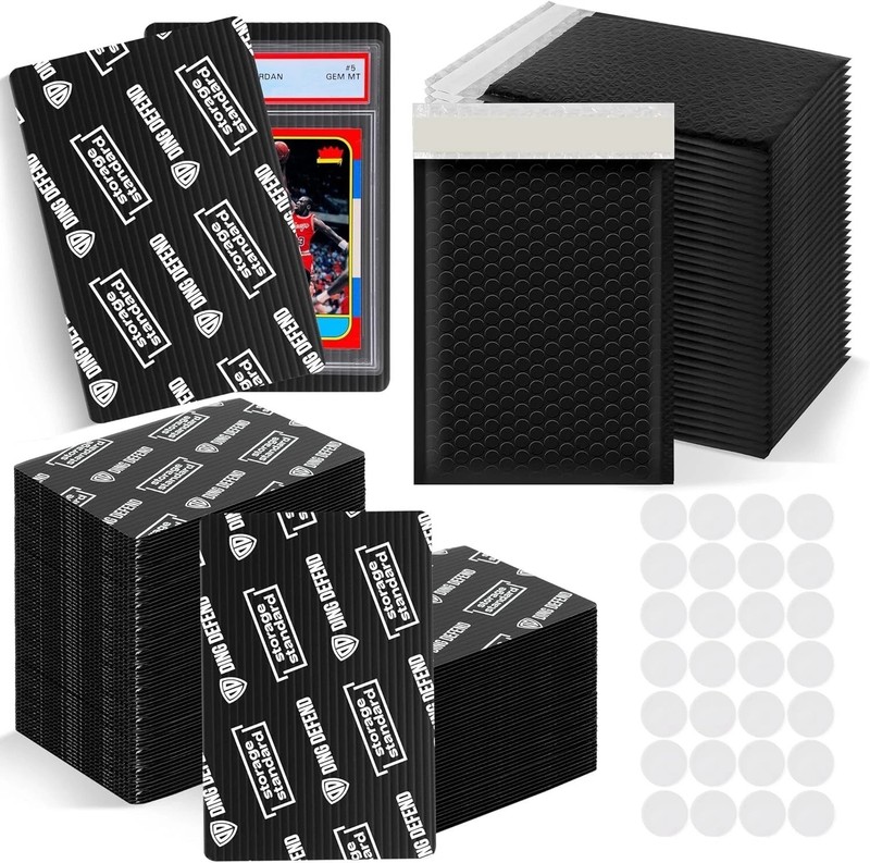 Ding Defend Trading Card Shipping Kit - Includes 110 4’’ x 6’’ Protectors, 55... gallery