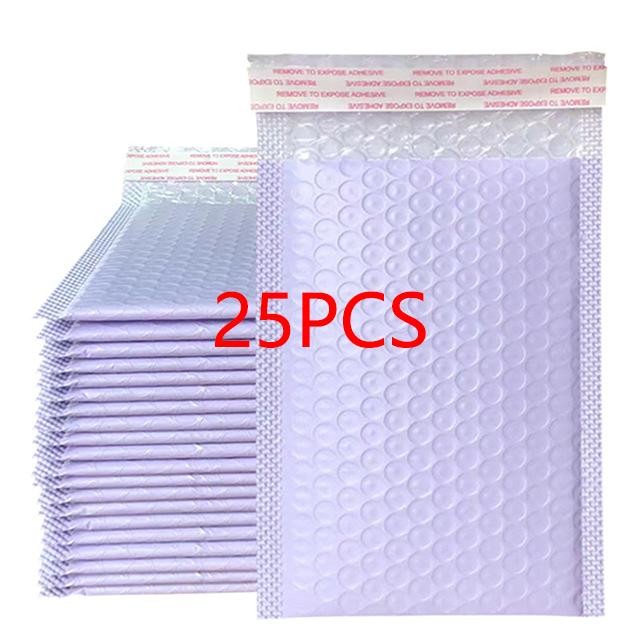 25pcs Bubble Mailer Envelope Mailing Shipping Packaging Small Business Supplies