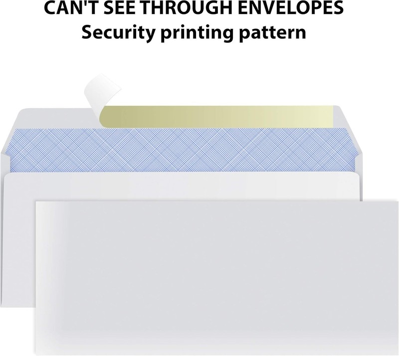 No. 10 White Envelopes | 4-1/8 x 9-1/2 | 500 Pack gallery